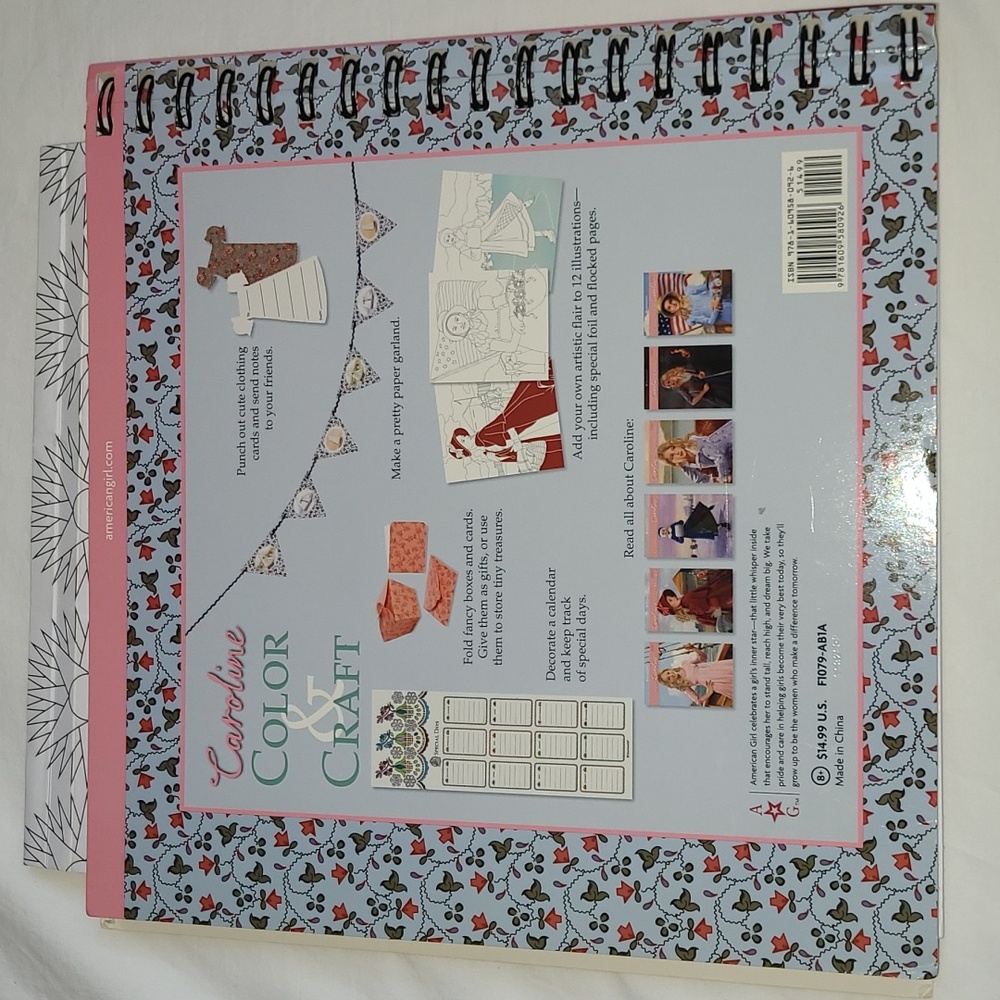 American Girl Caroline Color & Craft Book - Picture 2 of 14